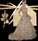 robe de bal doré - Gratis animerad GIF animerad GIF