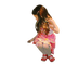 flicka-sitter-rosa---girl-child-pink-sitting - 免费PNG 动画 GIF
