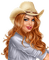 Cowboy girl. Leila - zdarma png animovaný GIF