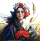 loly33 femme coquelicot - kostenlos png Animiertes GIF