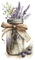 violet, lavender, jar, flowers, summer - безплатен png анимиран GIF