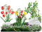 patymirabellle  fleurs - PNG gratuit GIF animé
