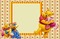image encre couleur anniversaire Pooh Eeyore Disney automne edited by me - PNG gratuit GIF animé
