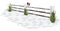 vinter-staket-snö - png gratuito GIF animata