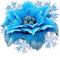 teal flower fleur turquoise