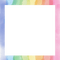 Paste Rainbow frame png
