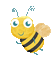 Bee - Animovaný GIF zadarmo animovaný GIF