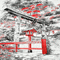 soave background oriental animated black white red - GIF animé gratuit GIF animé