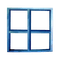 Kaz_Creations Deco Scrap Colours Window Frame - PNG gratuit GIF animé