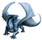 blue  dragon by nataliplus - ingyenes png animált GIF