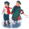 niños invierno navidad dubravka4 - png gratis GIF animasi