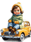 loly33 enfant voiture hiver - 免费PNG 动画 GIF