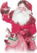soave santa claus vintage pink green - Free PNG Animated GIF