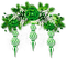 Winter.Christmas.Cluster.Green - Free PNG Animated GIF