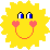 Happy sun - Nemokamas animacinis gif animuotas GIF