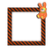Small Black/Orange Frame - Bezmaksas animēts GIF