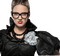 Kaz_Creations Woman Femme Glasses Black - безплатен png анимиран GIF