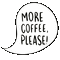 Coffee Gif Text - Bogusia - GIF animé gratuit GIF animé