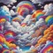 Rainbow Clouds - безплатен png анимиран GIF