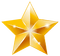 gold star - PNG gratuit GIF animé