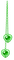 Hearts.Green - kostenlos png Animiertes GIF