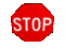stop ** - GIF animado grátis Gif Animado