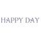 text happy day black - PNG gratuit GIF animé