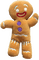 Gingerbread Man Doll - png gratis GIF animado