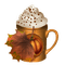 Coffee Autumn - Bogusia - Free PNG Animated GIF