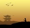 oriental background bp - png gratis GIF animado