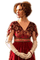 Rena red rot Vintage Woman Frau - nemokama png animuotas GIF