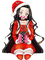 Nezuko Christmas - gratis png animerad GIF