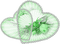 herz heart grün green - gratis png animeret GIF