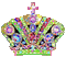 paul jaisini glitter crown - Darmowy animowany GIF animowany gif