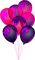 Balloons.Pink.Purple - PNG gratuit GIF animé