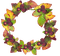 autumn wreath Bb2 - Ingyenes animált GIF
