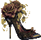 ♡§m3§♡ rose shoe gold black animated - 無料のアニメーション GIF アニメーションGIF