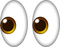 eye auge oeil eyes augen yeux tube anime kawaii deco fun - Free PNG Animated GIF