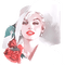 Marilyn Monroe Vintage - png gratis GIF animado