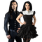 Gothic couple bp - Free PNG Animated GIF