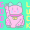 good luck vaporwave - 免费动画 GIF 动画 GIF