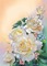 White Cabbage Roses - PNG gratuit GIF animé