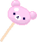 Pixel Pastel Goth Lollipop - bezmaksas png animēts GIF