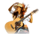 Guitar Nitsa P - PNG gratuit GIF animé