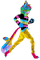 Running catboy with Pikachu pants - PNG gratuit GIF animé