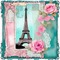 paris scrap vintage background - gratis png animeret GIF