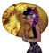 femme avec ombrelle.Cheyenne63 - PNG gratuit GIF animé