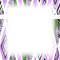africa african ethnic purple frame dolceluna - Free PNG Animated GIF