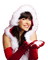 woman santa bp - gratis png animeret GIF