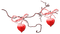 soave deco branch leaves  autumn pink red - безплатен png анимиран GIF